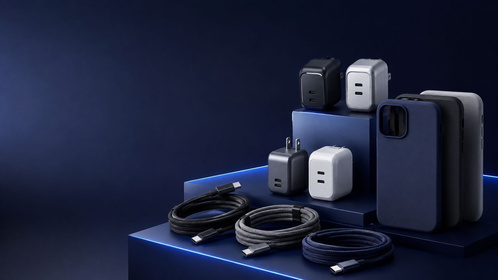 Zenvorse chargers, cables and phone cases